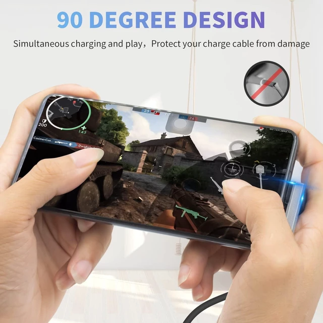 Alt view image 6 of 7 - USB C Right Angle Adapter 240W 40Gbps USB C to USB C Adapter with 8K@60Hz Video and Audio Output 90 Degree L-Shaped USB C Connector for Thunderbolt 4/3 and USB4 Cable Devices