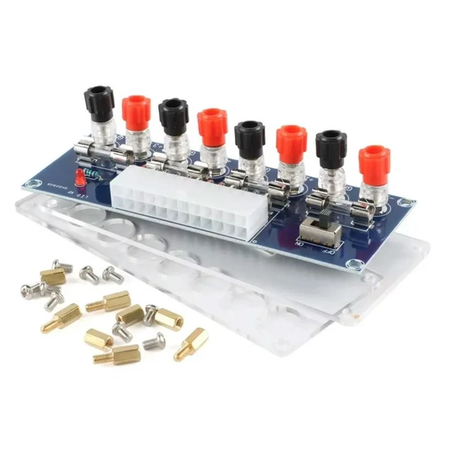 Main image of XH-M229 ATX 24Pin Power Supply Adapter Board Desktop PC Chassis Power Transfer Module 24-Pin Output Terminal Circuit Outlet Board for Desktop Computer Chassis