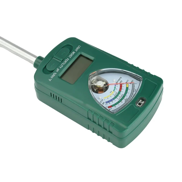 Alt view image 5 of 6 - 7 in 1 Soil pH Meter with Light Moisture and Acidity Testing Plant Soil Tester Soil Moisture Meter Multi Functional Soil Test Kit for Flowers and Plants