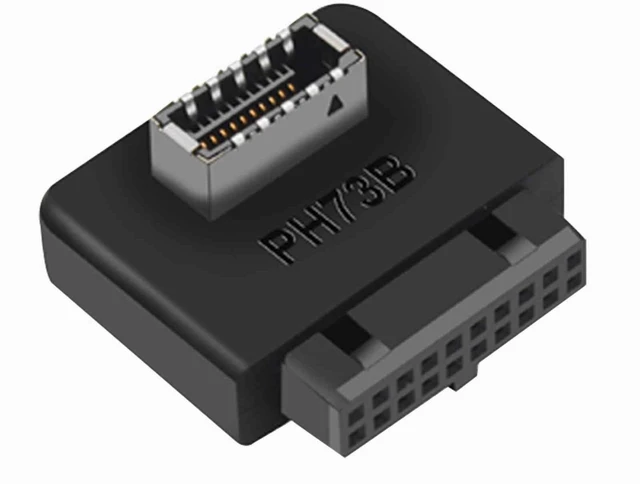 Main image of USB 3.2 Gen 1 to USB 3.2 Gen 2 Header Adapter USB 3.1 Type-E Key-A Converter USB 3.0 20 Pin Internal Header for Type C Motherboard Reverse Type Up to 10Gbps 25*24*10mm
