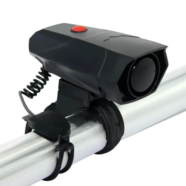 Alt view image 3 of 6 - 5 Sound Modes Electronic Bicycle Bell Loud Cycling Horn Audible Bike Safety Alert and Cycling Warning Device for Safe Easy Mountain Bike and Road Bike Riding