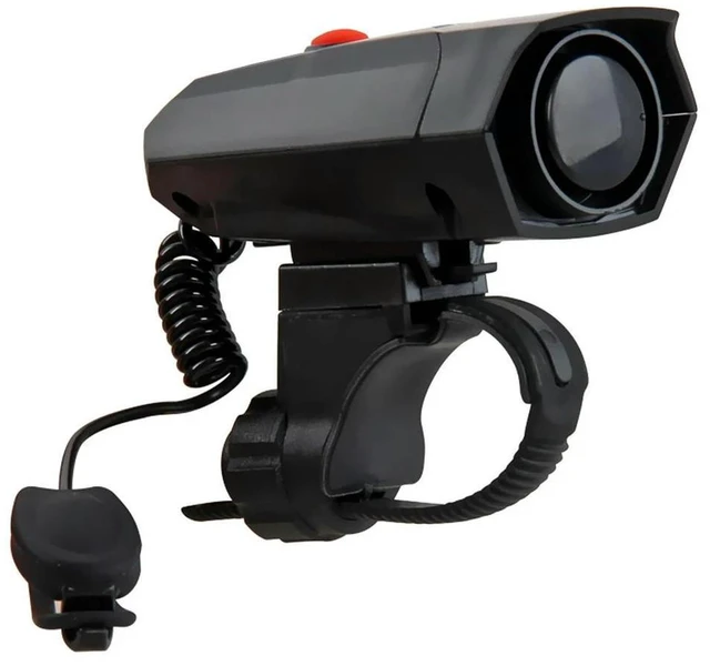 Main image of 5 Sound Modes Electronic Bicycle Bell Loud Cycling Horn Audible Bike Safety Alert and Cycling Warning Device for Safe Easy Mountain Bike and Road Bike Riding