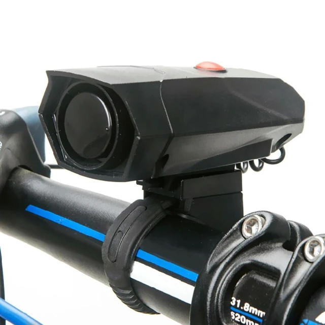 Alt view image 2 of 6 - 5 Sound Modes Electronic Bicycle Bell Loud Cycling Horn Audible Bike Safety Alert and Cycling Warning Device for Safe Easy Mountain Bike and Road Bike Riding
