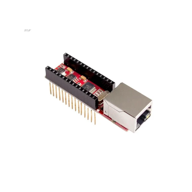 Alt view image 5 of 6 - ENC28J60 V1.0 Ethernet Shield with RJ45 Ethernet Webserver Module for Compatible Nano 3.0