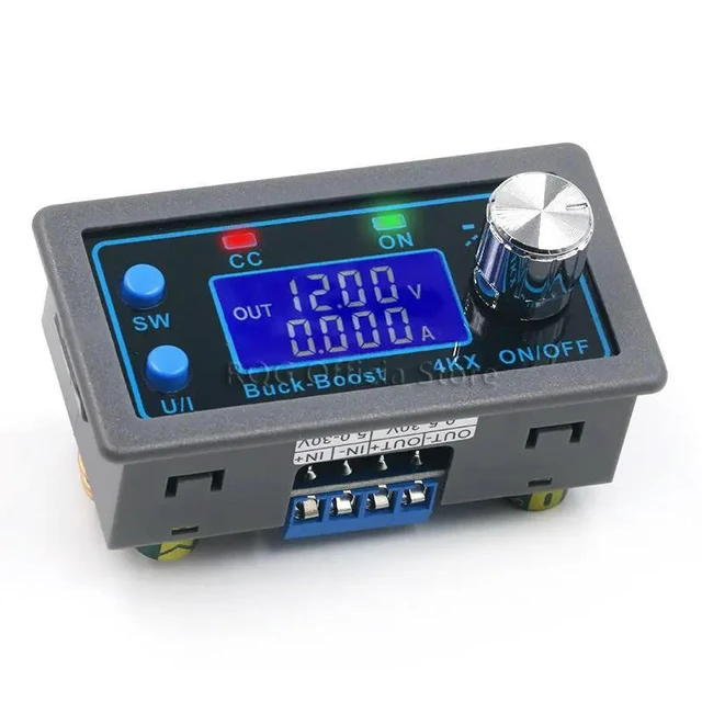 Alt view image 2 of 3 - ZK-4KX DC-DC Buck Boost Converter 0.5-30V 4A CC CV Adjustable Regulated Power Module Constant Current Constant Voltage DC Voltage Converter Power Supply for Solar Charging Applications