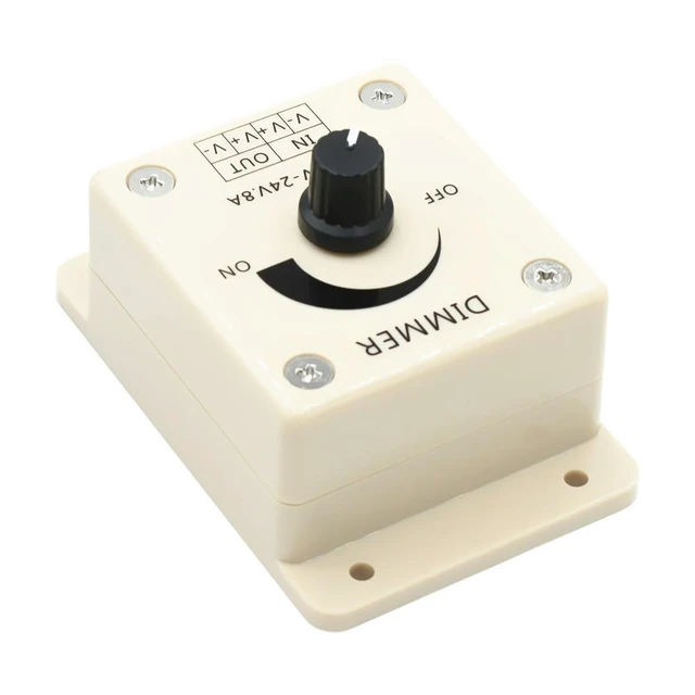 Alt view image 2 of 4 - 8A DC-DC Voltage Regulator DC 12V Power Supply Voltage Stabilizer Adjustable Speed Controller LED Dimmer DC Voltage Control Device for Power Applications