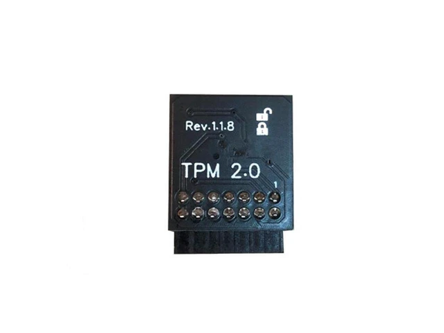 Alt view image 4 of 6 - TPM 2.0 Security Module Trusted Platform Module with 14-Pin LPC Connector MS-4136 Hardware Security Module Motherboard LPC Interface Module Easy to Install