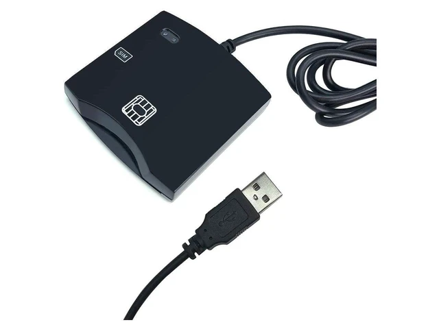 Alt view image 4 of 6 - EMV Smart Chip Card Reader Writer USB Programmer #N68 CAC SIM eID Card Reader SDK Kit ISO7816 Up to 12 Mbps Compatible with Windows and Linux for Online Banking Digital Signature Black