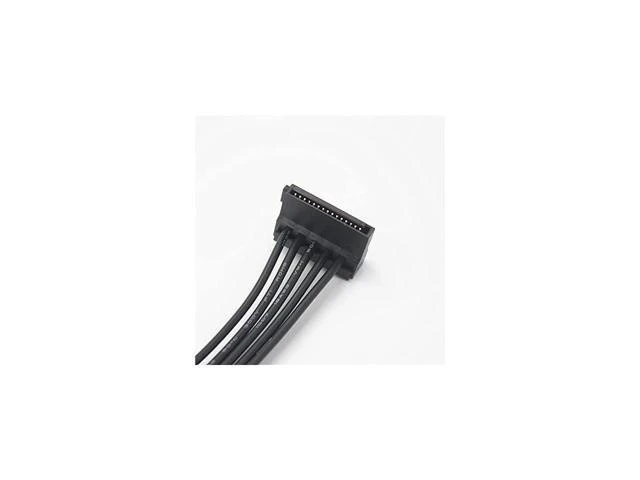Alt view image 3 of 6 - 15 Pin SATA Power Splitter Cable 1 to 5 SATA Power Adapter 5 SATA Female Connectors for HDD SSD and DVD Drives Internal Computer Storage Upgrade Male to 5 Female SATA Cable 21 Inches 2 Packs