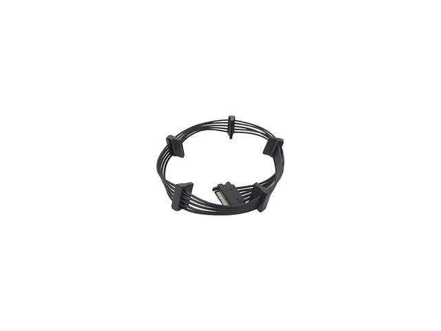 Alt view image 5 of 6 - 15 Pin SATA Power Splitter Cable 1 to 5 SATA Power Adapter 5 SATA Female Connectors for HDD SSD and DVD Drives Internal Computer Storage Upgrade Male to 5 Female SATA Cable 21 Inches 2 Packs