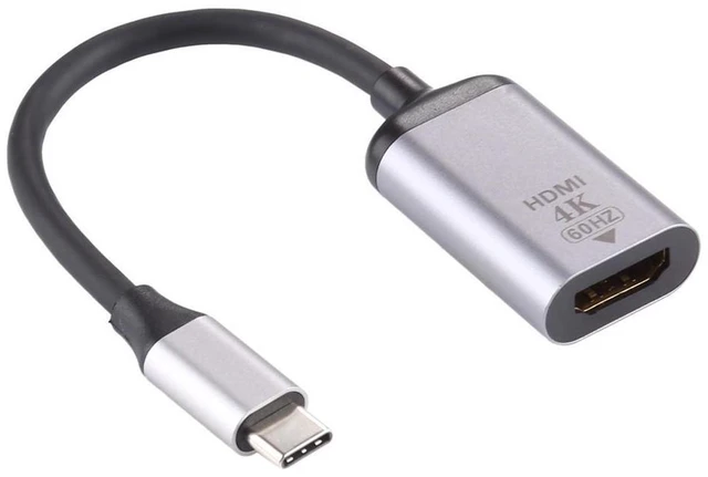 Main image of 4K 60Hz USB-C Male to HDMI Female Adapter Cable Type-C HDMI Connecting Cable 18.4 cm