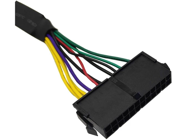 Alt view image 2 of 3 - ATX 24 Pin to 6 Pin Power Adapter Cable Motherboard Power Connector Converter for Z220 Z230 SFF MT TWR Series 4000 6005 8300 ProDesk 600 G1 EliteDesk 800 G1 13-inch 33cm