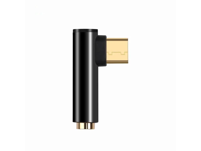 Alt view image 2 of 5 - USB-C Male to 3.5mm AUX Audio Adapter Cable Type-C Earphone Jack Converter Cable USB C to 3.5mm Audio Cable for Earphones Headphones and AUX Connections