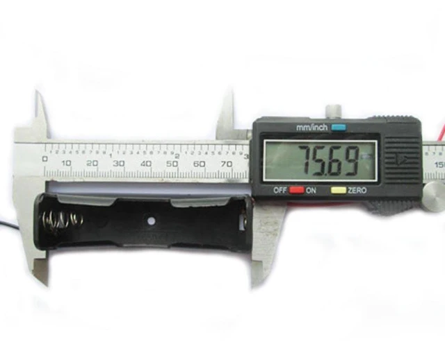 Alt view image 3 of 4 - 18650 Battery Holder Clip Battery Holder Box Case for 18650 Batteries 18650 Battery Clip Case 10pcs