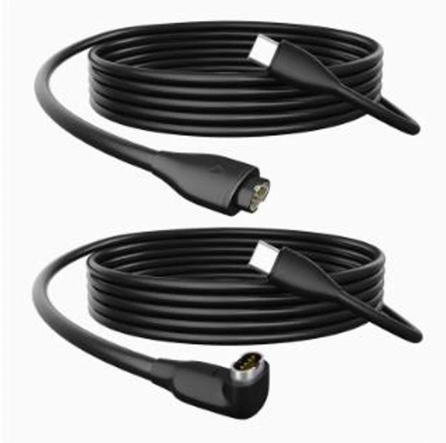 Main image of USB-C Smart Watch Charging Cable Type-C Replacement Charger Cord for Fenix 7/6/5 Series and Forerunner Vivoactive Venu Instinct with PTC Protection 1M