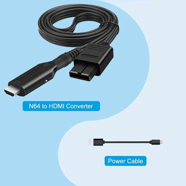 Alt view image 7 of 7 - Analog RGB to HDMI Converter Adapter Cable 1080P/720P HD Audio Video Output Plug and Play Digital HDMI Display Link with Included USB Power Cable for HDTV Monitors & Projectors