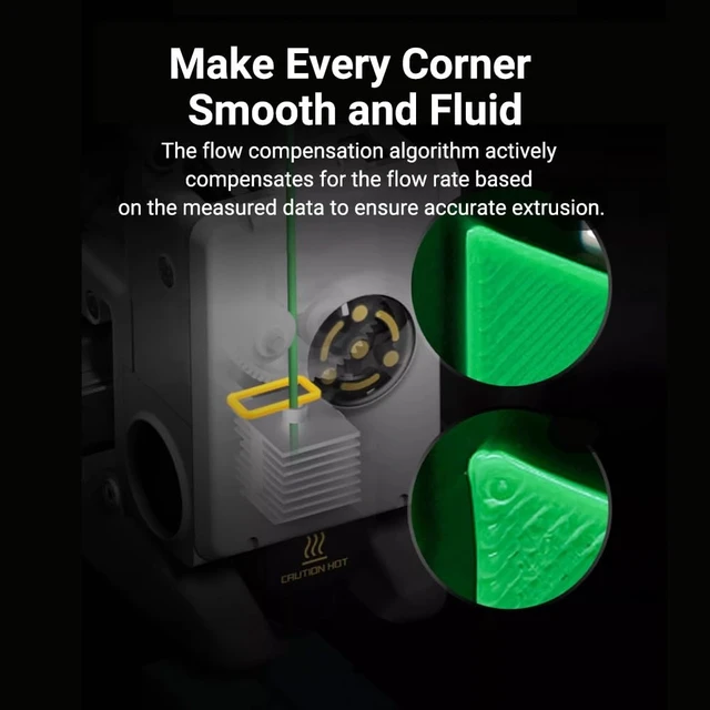 Alt view image 4 of 7 - 0.2mm Hotend Kit with Hardened Steel Nozzle High Temperature Print Head Extruder Replacement Preinstalled Heating Block Heat Sink Magnetic Installation Silicone Sock for A1/A1 Mini 3D Printers 3 Pack