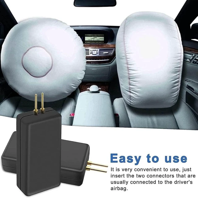 Alt view image 2 of 7 - ABRS Simulator Car Air Bag Detection Tool Resistor Fault Finding Diagnostic Tool Automotive Safety System Troubleshooter for Cars SUVs Off-Road Pickup Trucks Black Plastic 9 Pack