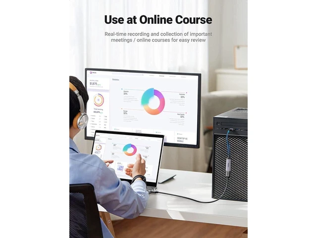 Alt view image 5 of 7 - HDMI to USB-A/USB-C Video Capture Card 4K@60Hz Input 1080P@30Hz Output USB 2.0 Audio Video Recording Adapter for Streaming Gaming Teaching Video Conference Windows Linux Plug and Play