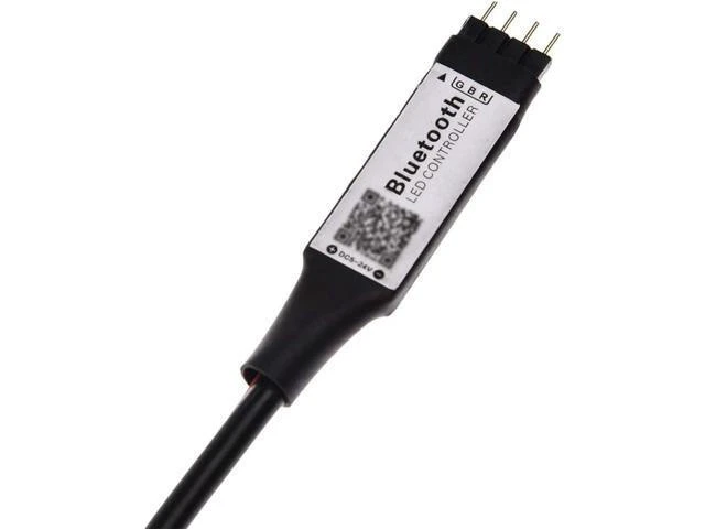Alt view image 5 of 5 - 5V USB LED RGB Light Strip Controller with WiFi Bluetooth Remote 4-Pin Male Connector TV Backlight Dimmer Internet App Control for 4-7 Controllers 30m Range 5m Maximum Strip Length