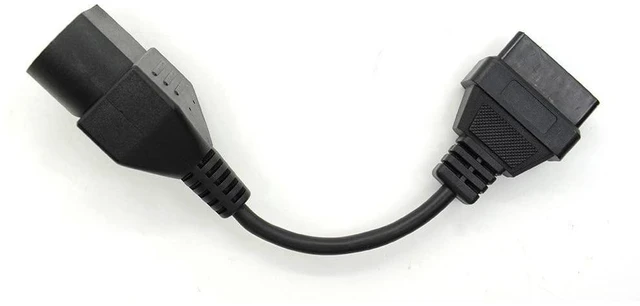 Alt view image 3 of 4 - 17 Pin to 16 Pin OBD2 Diagnostic Cable Vehicle Connector Adapter for OBD OBDII Tools 17 Pin Vehicle Interface Conversion Lead PVC Cable for Automotive Diagnostic Equipment