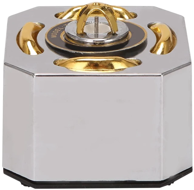 Main image of Electronic Ignitor Lighter Automatic Torch Lighter Multi-Directional Igniter for Jewelry Gold Gas Welding Anti-Wind Indoor Outdoor Use Plastic & Metal Gold & Silver 7.5*7.5cm