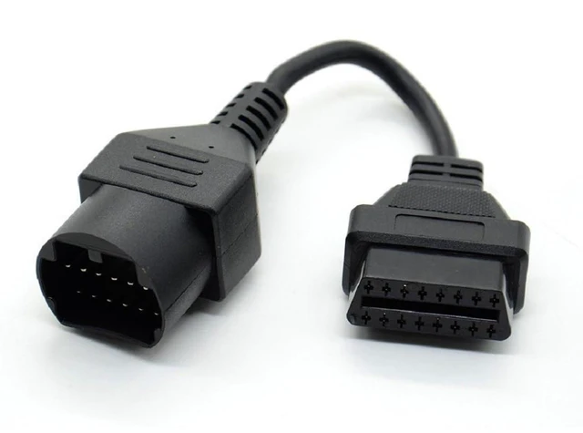Main image of 17 Pin to 16 Pin OBD2 Diagnostic Cable Vehicle Connector Adapter for OBD OBDII Tools 17 Pin Vehicle Interface Conversion Lead PVC Cable for Automotive Diagnostic Equipment