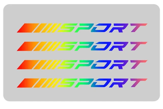 Alt view image 2 of 6 - Car Wheel Hub Reflective Stickers Adhesive Wheel Rim Decals Night Light Sport Accessories for Cars Bicycles and Motorcycles Multicolor 10x7cm 16Pcs/Pack