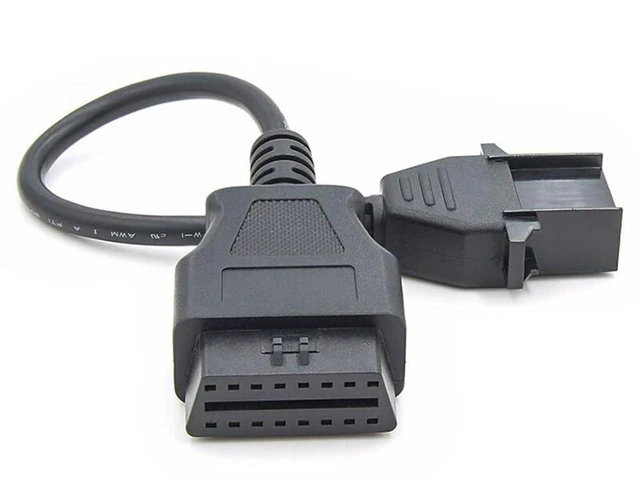 Main image of 8 Pin to 16 Pin OBD2 Adapter Cable 8 Pin OBD Connector to 16 Pin OBD2 Diagnostic Interface Cable for Truck Automotive Computer Systems CDP+ TCS Tools 12V 20cm 1pc