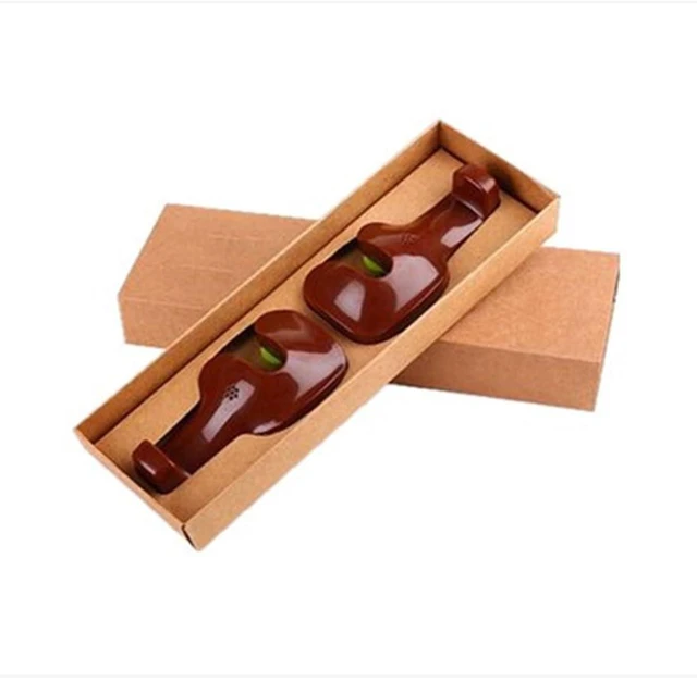 Main image of ABS Universal Car Seat Back Hook Hidden Vehicle Seat Back Hanger Multi Function Car Interior Hook for Any Car About 8 kg Load Capacity 30g 1 Pair Pack Brown