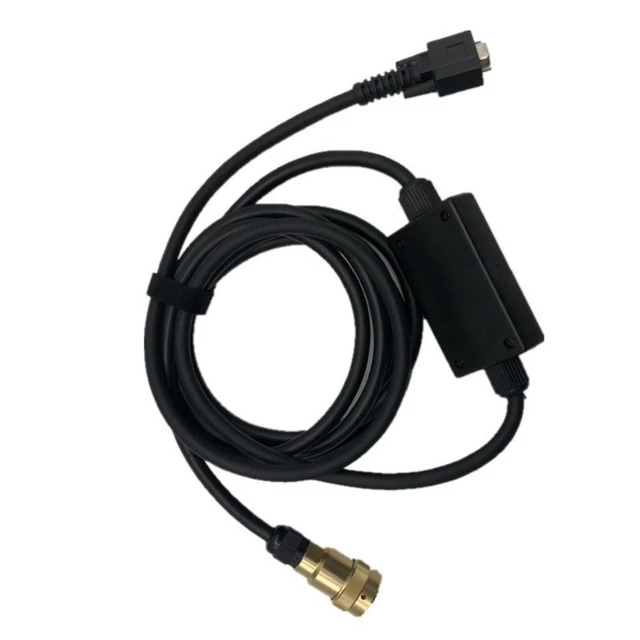 Alt view image 6 of 6 - C3 OBD2 Diagnostic Cable RS232 to RS485 Converter Cable with PCB Star Module DB9 Female to 16-Pin Circular Connector Gold-Plated Contacts Black Heavy-Duty PVC Jacket Approximately 6 Feet