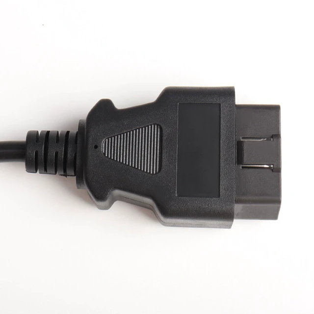 Alt view image 4 of 6 - 16Pin OBD2 Extension Cable Open Male Universal Automotive Diagnostic Cable 26AWG Reliable Data Transmission Lead for Vehicle OBD Port Diagnostic Tools Plug and Play for Mechanics and DIY 0.98ft/30cm