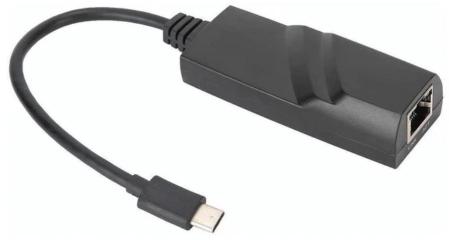 Main image of USB Type C Gigabit Ethernet Adapter USB 3.1 1000Mbps RJ45 LAN Network Card High Speed Wired Network Adapter for Mobile Phone Tablet Notebook Forward and Reverse Plugging