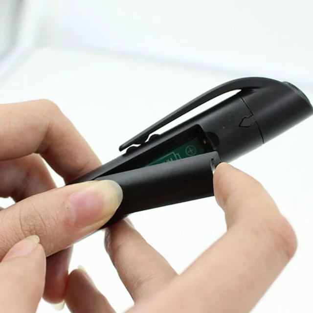 Alt view image 5 of 6 - Brake Fluid Tester Pen Automotive Diagnostic Tool Brake Fluid Quality Tester 5 LED Water Content Indicators LR03 AAA 1.5V Battery Not Included Black 155mm/6.1in