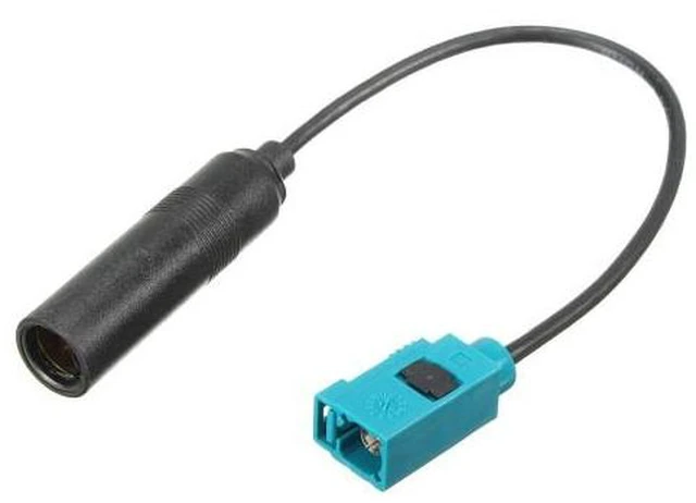 Main image of Car Radio Antenna Adapter Cable Fakra Female to DIN Female Connector Standard Aerial Connection for Aftermarket Car Stereo 12V 14cm/5.5in Cable Length Color As the Picture Shows 1 pc