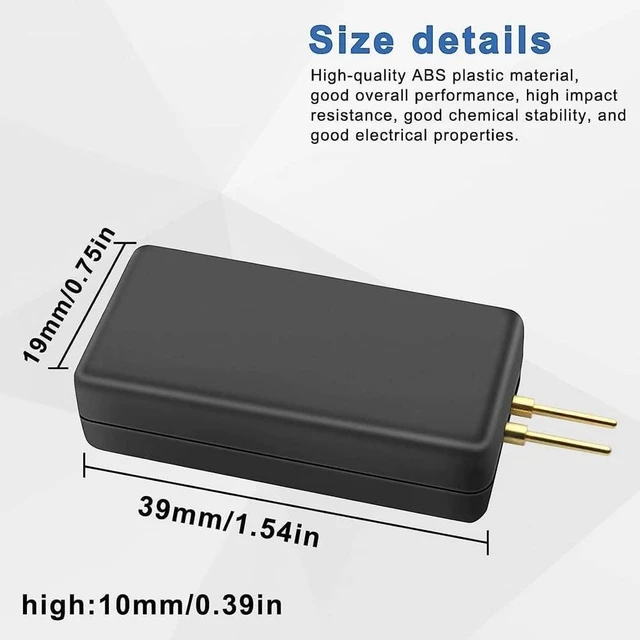 Alt view image 6 of 7 - Car Airbag Diagnosis Tool Airbag SRS Tester ABRS Simulator Resistor Fault Finding Tool for Main Safety Belt Auxiliary Side Curtain Knee Door Seat Airbags Auto SUV Off-Road Pickup Truck Black 10pcs