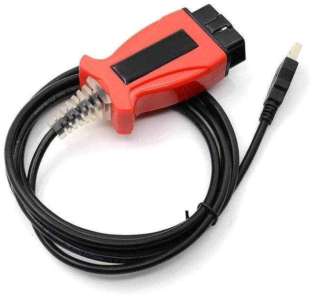 Main image of 3 in 1 Automotive Diagnostic Cable USB Vehicle Diagnostics Tool DLC3/OBD2 Interface JLR Pro SDD V160 2014D CAN J1850VPW ISO9141/KWP2000 Flash Reprogramming Software CD Windows 1996-present