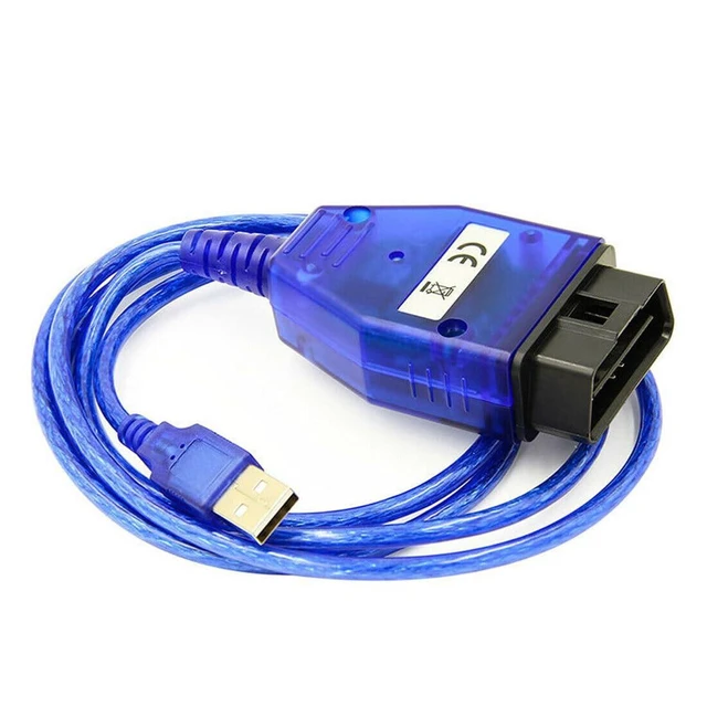 Alt view image 2 of 4 - K+DCAN OBD2 Diagnostic Cable with K-Line DCAN Protocol Switch FTDI FT232RL Chipset USB Interface for E-Series Coding EDIABAS NCS Expert ISTA Read Erase Codes Adaptations CAN BUS