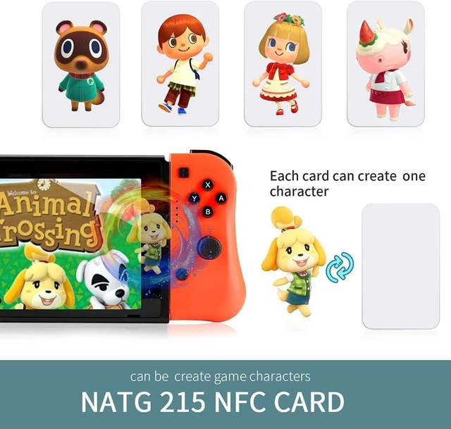 Alt view image 4 of 6 - NTAG215 NFC Cards NFC Tags Blank PVC Smart Cards 504 Bytes 13.56MHz Waterproof Programmable Read/Write Compatible with iPhone 7 iOS 13 or Later Solid White 85.5*54*0.8mm 50 Pcs