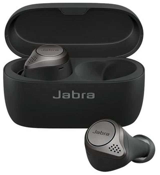 Alt view image 5 of 5 - Elite 75t True Wireless Earbuds with Charging Case Active Noise Cancellation 4-Microphone Call Technology Voice Assistant Enabled In-Ear Headphones Secure Fit Customizable Equalizer