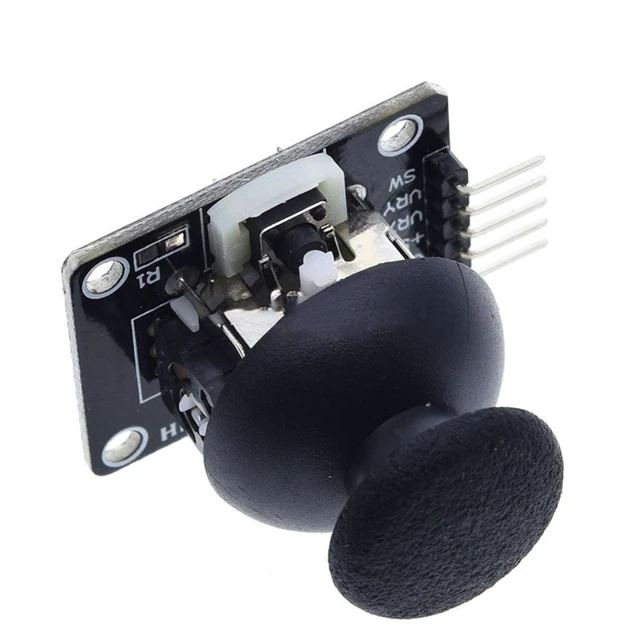 Alt view image 2 of 4 - Dual-Axis XY Joystick Module Analog Control Lever Sensor with Push-Button Digital Switch 10K Potentiometer 3.3V-5V Input Separate X/Y/Z Outputs Compatible with Sony PlayStation 2