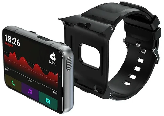 Alt view image 3 of 4 - Smart Watch Strap Holder and Back Cover Accessory Watch Band Mounting Support for LOKMAT APPLLP MAX Android Smart Watch Easy to Disassemble and Assemble