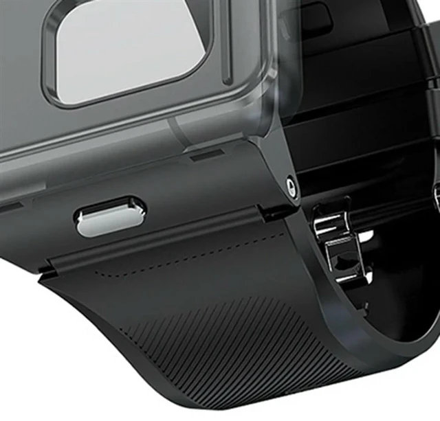 Alt view image 4 of 4 - Smart Watch Strap Holder and Back Cover Accessory Watch Band Mounting Support for LOKMAT APPLLP MAX Android Smart Watch Easy to Disassemble and Assemble