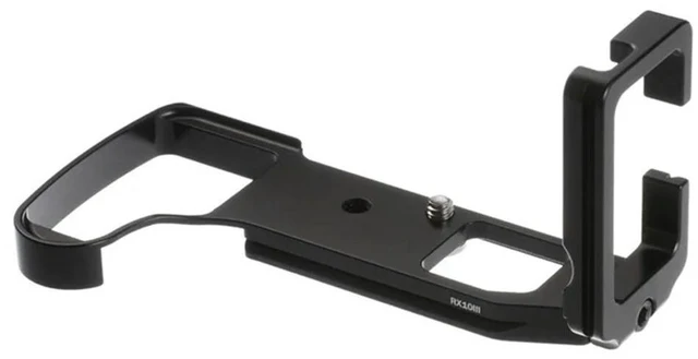 Main image of Hand Grip Tripod Mount L Bracket Aluminum QR L-Plate Camera Holder Tripod Mounting Accessory Camera Support Bracket For RX10M3/RX10M4/RX10III/RX10 IV Cameras