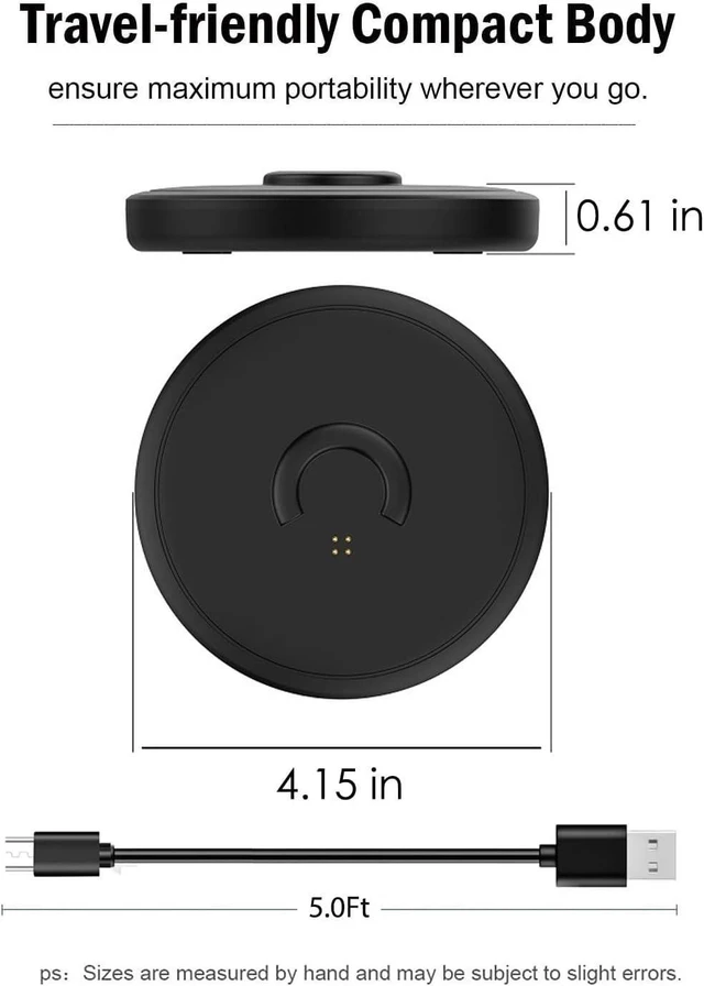 Alt view image 10 of 10 - Charging Cradle Charger for Bose Soundlink Revolve, Charging Cradle for Bose Soundlink Revolve/Soundlink Revolve+ (Series II) Revolve Plus/Plus 2 Speaker Charging Dock Replacement Charger Base