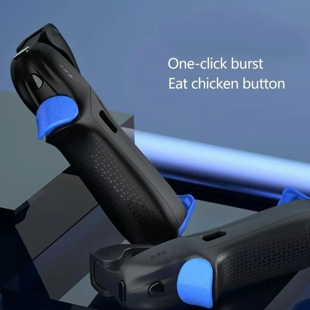 Alt view image 2 of 6 - Mobile Game Controller Gaming Triggers Sensitive Controller Joysticks Aim & Trigger Keys Mobile Gaming Control Triggers for Aim and Trigger Input Pair