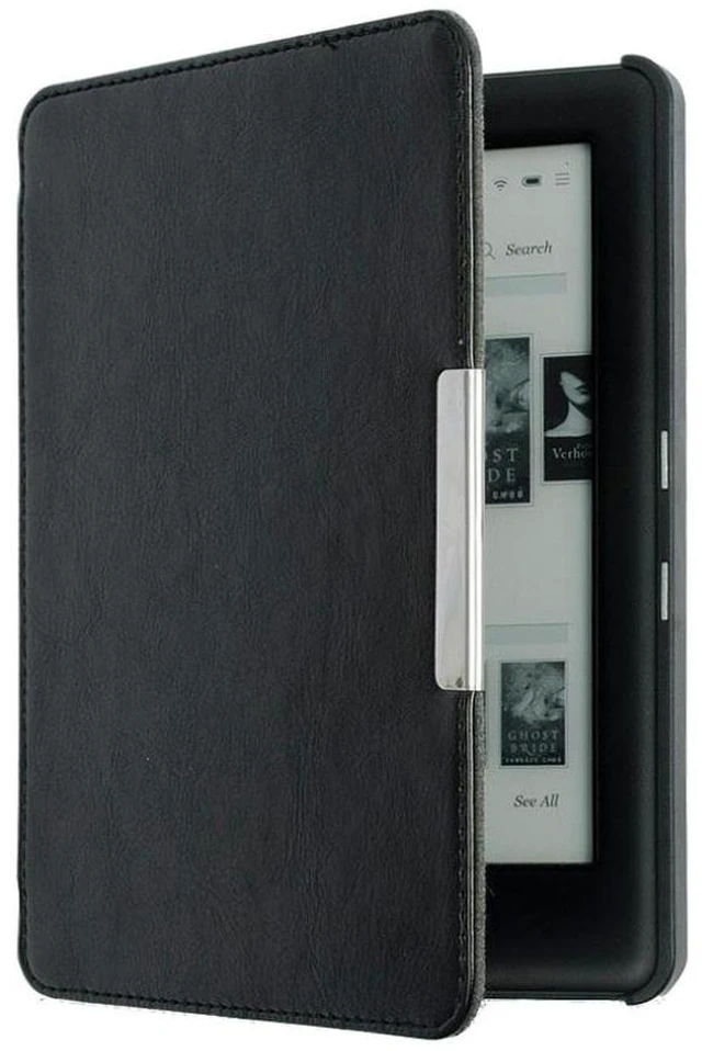Main image of eReader Case with Magnetic Auto Sleep Cover Ultra Thin Hard Shell Protective Cover Magnetic Hard Shell eReader Cover for 6.0" eReader Hard Shell Case Black