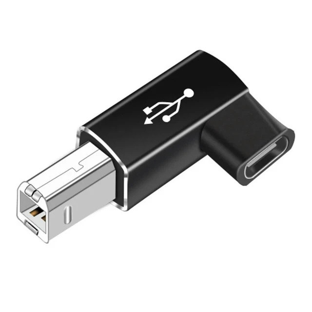Main image of USB C Female to USB B Male Adapter USB-C to USB-B Connector Converter MIDI Controller Keyboard Adapter for Native Musical Instruments and Printer Devices