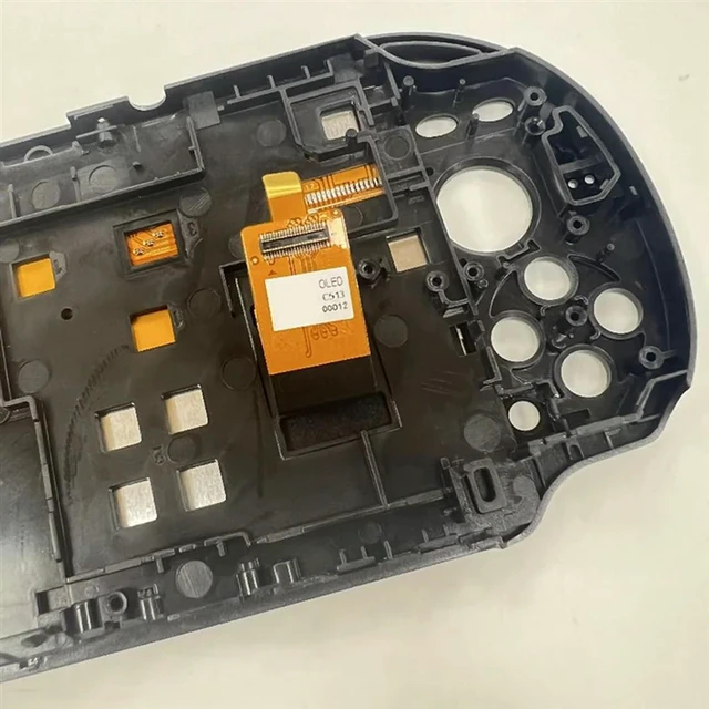 Alt view image 4 of 4 - LCD Display Assembly OLED Screen Touch Panel Frame Complete LCD Screen Assembly Touch Panel Display Component OLED Screen Panel Assembly For PS VITA 1000/PSVITA1000