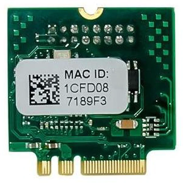 Alt view image 3 of 4 - M.2 A+E Key Gigabit Ethernet Network Card Intel I210AT Controller Single RJ45 Port 10/100/1000Mbps Wired Adapter PXE/iSCSI Boot Wake-on-LAN VLAN IEEE 1588 Compatible with Windows/Linux